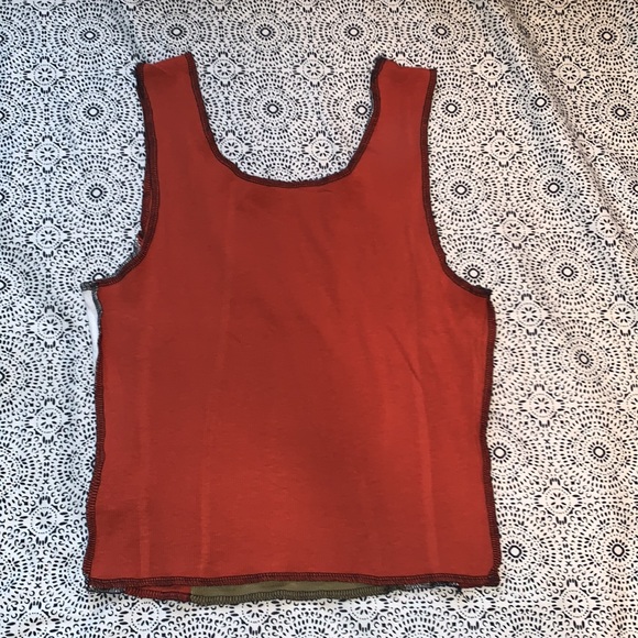 NWOT! Trendy color block tank top - Picture 2 of 4
